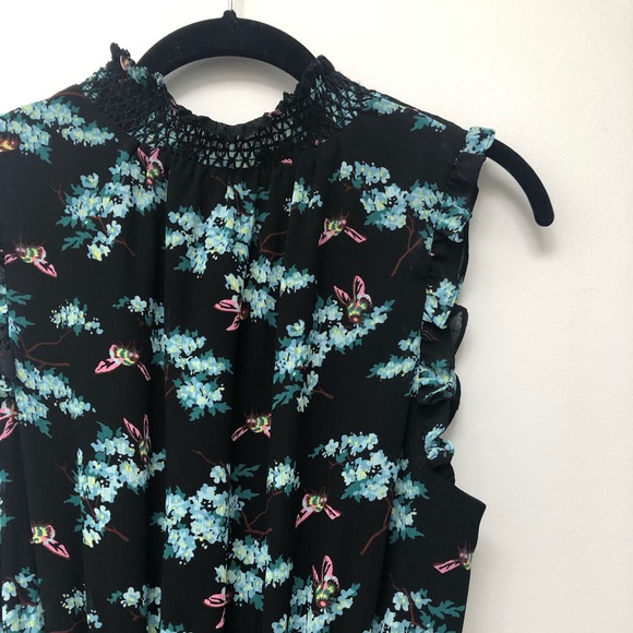 NWOT JCREW Floral & Bees Dress - Picture 4 of 4